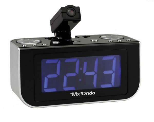 Radio reloj digital con proyector horario
